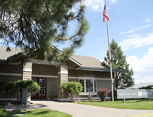 Front of Medical Lake Public Library.
